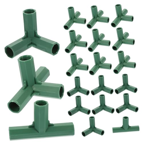 Toyvian 20 Stück Teiliges Gewächshaus Rahmenanschluss Robuste Gartenrahmen Verbindungsteile für BAU von Gewächshausstrukturen und Pflanzenkletterverbindungen Langlebig und Wiederverwendbar Toyvian 20 Stück Teiliges Gewächshaus Rahmenanschluss Robuste Gartenrahmen Verbindungsteile für BAU von Gewächshausstrukturen und Pflanzenkletterverbindungen Langlebig und Wiederverwendbar von Toyvian