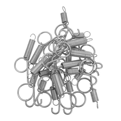 Toyvian 20 Stück Teiliges Käfig Tür Federhaken aus Hochwertigem Federclip für Kaninchen und Vogelkäfige Beidseitig Montierbar Robustes Aufhängesystem für Sichere Käfigtürfixierung Toyvian 20 Stück Teiliges Käfig Tür Federhaken aus Hochwertigem Federclip für Kaninchen und Vogelkäfige Beidseitig Montierbar Robustes Aufhängesystem für Sichere Käfigtürfixierung von Toyvian