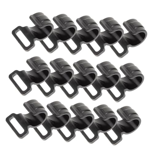 Toyvian 20 Stück Teiliges Kunststoff Zeltstangen Clips C Klemmen Zeltverbinder für Innen Außenzelt Vielseitige Befestigung für Camping Planen und Markisen Leicht Robust Einfach zu Toyvian 20 Stück Teiliges Kunststoff Zeltstangen Clips C Klemmen Zeltverbinder für Innen Außenzelt Vielseitige Befestigung für Camping Planen und Markisen Leicht Robust Einfach zu von Toyvian
