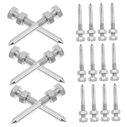 Toyvian 20 Stück Teiliges Metall Rasenlüfter Spikes für Aerifizierer Schuhe Langlebige Bodenanker Stahlnadeln Einfach Montierbar Robust für Gartenrasen und Unebene Böden Toyvian 20 Stück Teiliges Metall Rasenlüfter Spikes für Aerifizierer Schuhe Langlebige Bodenanker Stahlnadeln Einfach Montierbar Robust für Gartenrasen und Unebene Böden von Toyvian