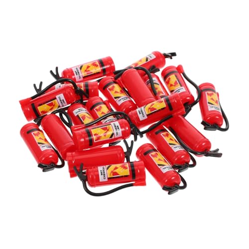 Toyvian 20 Stück Teiliges Miniatur Feuerlöscher Kompakte Miniaturen Präzise Gefertigt für Micro Landschaften Bonsai und Haus Dekoration Innen und Außen Geeignet Toyvian 20 Stück Teiliges Miniatur Feuerlöscher Kompakte Miniaturen Präzise Gefertigt für Micro Landschaften Bonsai und Haus Dekoration Innen und Außen Geeignet von Toyvian