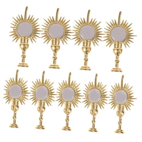 Toyvian 20 Stück Teiliges Religion Partyzubehör Holy-Light Kirchen-Topper Vintage Ornamente Mehrzweck Dekorationen für Religiöse Feiern und Fotorequisiten von Toyvian