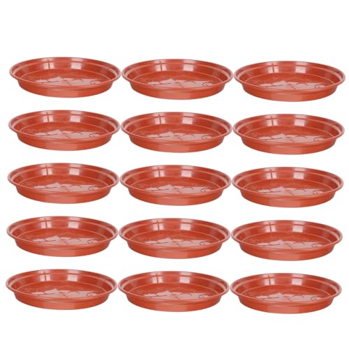 Toyvian 20 Stück Teiliges Runde Pflanzentopf Untersetzer Robustem Kunststoff und Langlebig als Blumenuntersetzer für Zimmerpflanzen und Pflanzgefäße Schützt Böden vor Wasser und Schmutz Toyvian 20 Stück Teiliges Runde Pflanzentopf Untersetzer Robustem Kunststoff und Langlebig als Blumenuntersetzer für Zimmerpflanzen und Pflanzgefäße Schützt Böden vor Wasser und Schmutz von Toyvian