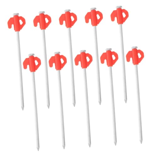 Toyvian 20 Stück Zeltheringe aus Robustem Winddichte Outdoor Erdspieße für Zelte und Garten Stabile Tragbare Mini Heringe in Leuchtendem Orange für Camping und Outdoor Einsätze Toyvian 20 Stück Zeltheringe aus Robustem Winddichte Outdoor Erdspieße für Zelte und Garten Stabile Tragbare Mini Heringe in Leuchtendem Orange für Camping und Outdoor Einsätze von Toyvian
