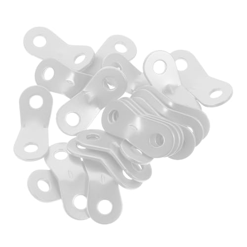 Toyvian 20 Stück Zeltkursschnalle Spannen Zubehör Camping Kordelschnallenverschlüsse Wiederverwendbare Zeltschnallen Windseilspanner Seilschnalle Aluminiumlegierung Silver von Toyvian
