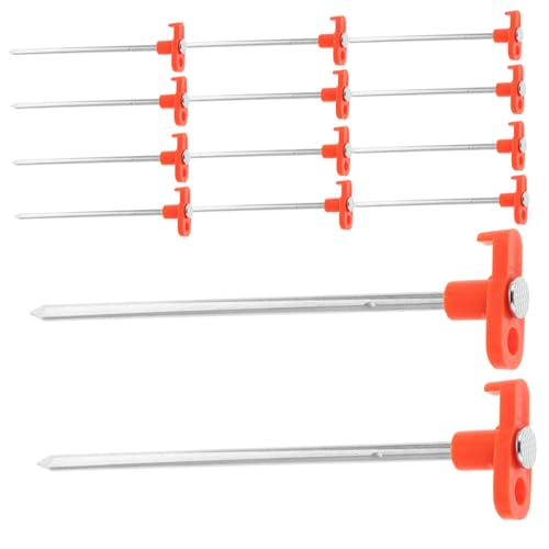 Toyvian 20 Stück Zeltpflöcke Fluoreszierende Erdnägel Metall Outdoor Zeltbefestigungen für und Stabilität bei Nacht für Camping und Gartenarbeit Toyvian 20 Stück Zeltpflöcke Fluoreszierende Erdnägel Metall Outdoor Zeltbefestigungen für und Stabilität bei Nacht für Camping und Gartenarbeit von Toyvian
