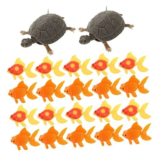 Toyvian 22 Stück Teiliges Aquarium-deko Schwimmenden Realistischen Kunststoff-fischen und Schildkröten Lebensechte Wasserpflanzen-Dekoration für Fischbecken Schwimmende Toyvian 22 Stück Teiliges Aquarium-deko Schwimmenden Realistischen Kunststoff-fischen und Schildkröten Lebensechte Wasserpflanzen-Dekoration für Fischbecken Schwimmende von Toyvian