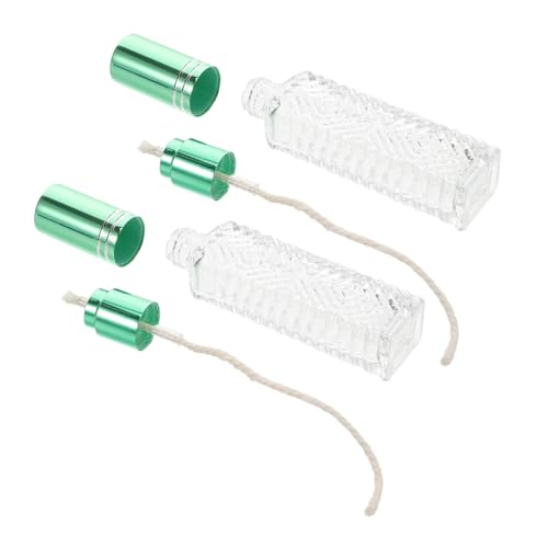 Toyvian 2Set Tragbare Alkohollampe Alkoholerhitzer Alkoholfackel Alkohollampenbrenner Mini Alkohollampe Tragbare Alkoholbrennerlampe Kleine Alkohollampe Verdickter Alkoholbrenner Glas von Toyvian