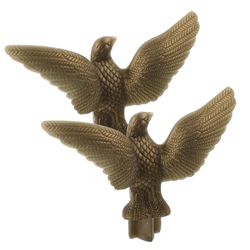 Toyvian 2Stücke Dekorative Fahnenmastkopf Adler Topper Flaggenmast Zubehör für Garten und Außenbereich Ornament für Flaggenstangen Toyvian 2Stücke Dekorative Fahnenmastkopf Adler Topper Flaggenmast Zubehör für Garten und Außenbereich Ornament für Flaggenstangen von Toyvian