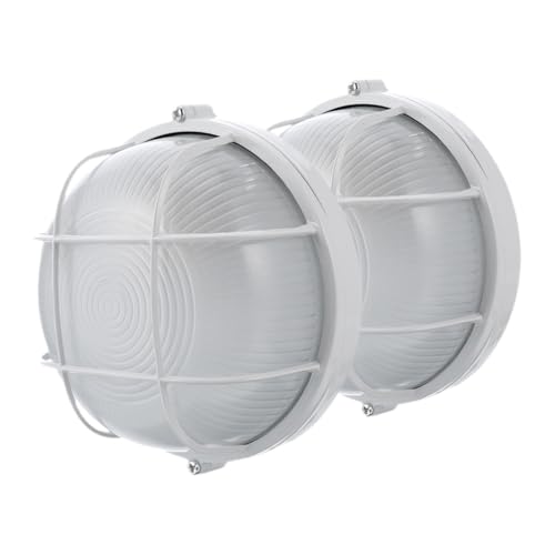 Toyvian Sauna Wandlampe Explosionsgeschützte Saunaleuchte 2 Stücke Hochtemperaturbeständig für Dampfbad und Badezimmer Robustes Design Toyvian Sauna Wandlampe Explosionsgeschützte Saunaleuchte 2 Stücke Hochtemperaturbeständig für Dampfbad und Badezimmer Robustes Design von Toyvian