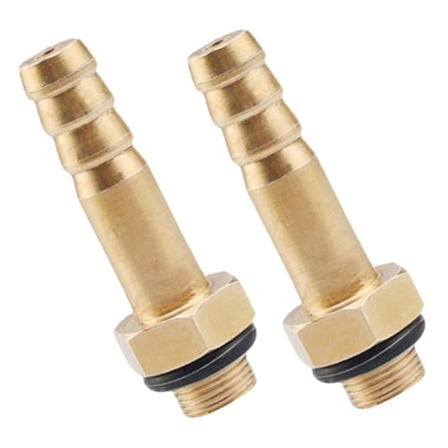 Toyvian 2Stücke Messing Gasadapter Reduzierstück für Gasrohr Passend für Schlauch Id bis Umzustellen Vielseitig Einsetzbar für Gaskocher und Gasherd Toyvian 2Stücke Messing Gasadapter Reduzierstück für Gasrohr Passend für Schlauch Id bis Umzustellen Vielseitig Einsetzbar für Gaskocher und Gasherd von Toyvian