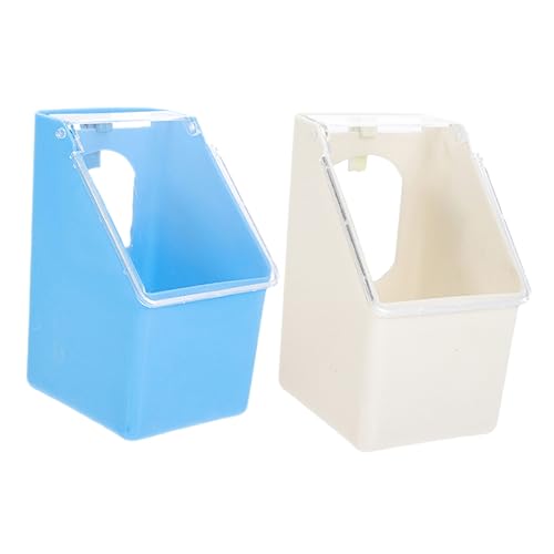 Toyvian 2Stücke Multifunktions Taubenzufuhr Box Aufhängbarer Taubenfutterspender Futterbehälter für Design für Einfache Fütterung Toyvian 2Stücke Multifunktions Taubenzufuhr Box Aufhängbarer Taubenfutterspender Futterbehälter für Design für Einfache Fütterung von Toyvian