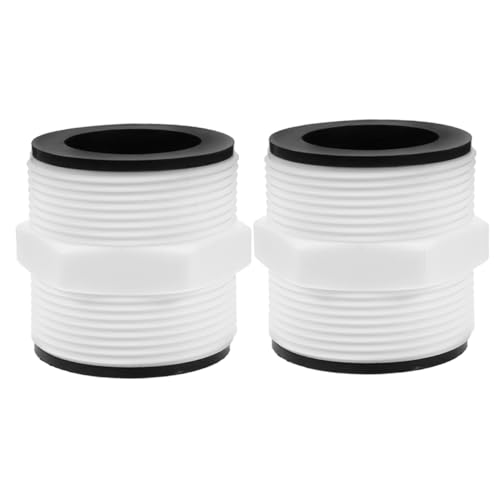 Toyvian 2Stücke Pool Schlauchadapter für Schwimmbadfilter Verbindung für Oberirdische Pumpen Langlebige Ersatzteile für Poolschlauch zu Installieren und Vielseitig Toyvian 2Stücke Pool Schlauchadapter für Schwimmbadfilter Verbindung für Oberirdische Pumpen Langlebige Ersatzteile für Poolschlauch zu Installieren und Vielseitig von Toyvian