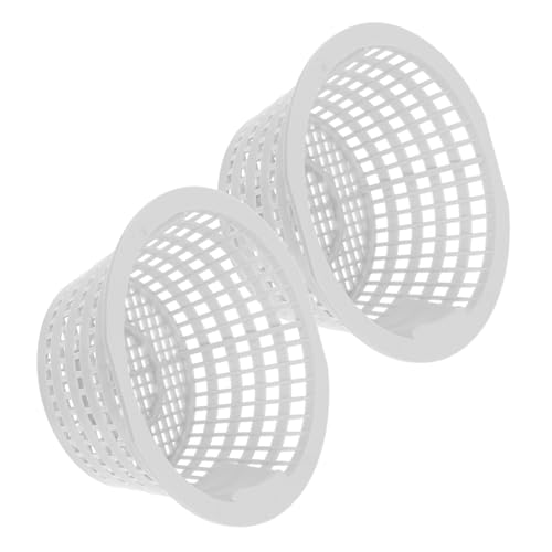 Toyvian 2Stücke Poolfilterkorb Wiederverwendbarer Skimmer Korb für Effiziente von Blättern Gras und Schmutz Pools Langlebig und Praktisch von Toyvian