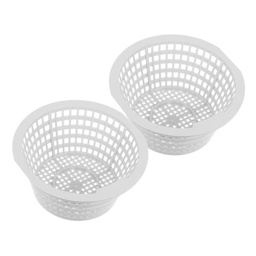 Toyvian 2Stücke Poolfilterkorb Wiederverwendbarer Skimmer für Einfache Poolreinigung für Effektive Filterung und Bequemes Entleeren Passend für Gängige Poolmodelle von Toyvian