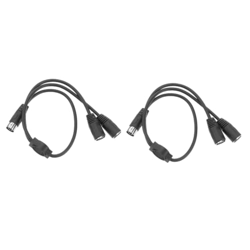 Toyvian 2stücke Din Pin Splitter Kabel Adapter Für Midi Geräte Din Pin Für Synthesizer Keyboards Und Andere Elektronische Musikinstrumente von Toyvian