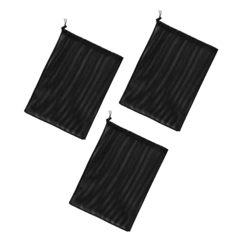 Toyvian 3 STÜCKE Teiliges Pumpenfilterbeutel aus Strapazierfähigem Polyester für Teichpumpen und Aquarien Feines Netz für Effektive Wasserfiltration und Verlängerte Pumpenlebensdauer von Toyvian