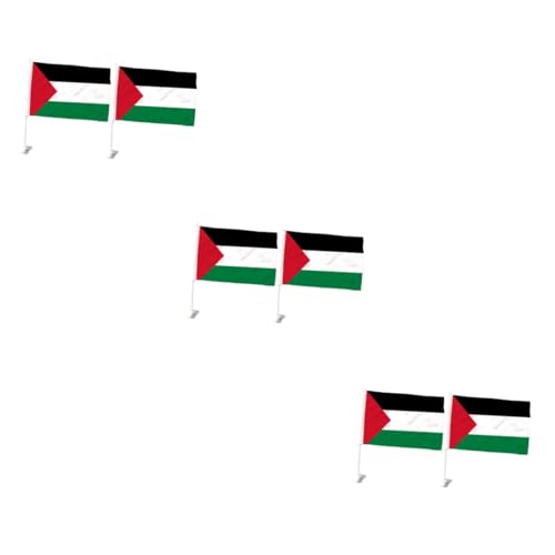 Toyvian 3 Sätze Autofensterflagge Autoflagge Fenster Nationalflagge Dekorative Verzierung Pole Fensterflaggen Fahrzeughalterung Lest Für Dekorationen Autodekor Autofenster 2 Stücke * 3 Toyvian 3 Sätze Autofensterflagge Autoflagge Fenster Nationalflagge Dekorative Verzierung Pole Fensterflaggen Fahrzeughalterung Lest Für Dekorationen Autodekor Autofenster 2 Stücke * 3 von Toyvian