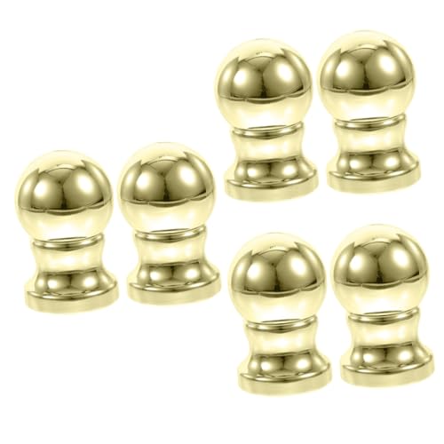 Toyvian 3 Sätze Flaggenmast Finial Kugeln Goldene Topper Für Fahnenmasten Dekorative Ersatzteile Für Gartenflaggen Installieren Und Langlebig 2 Stücke * 3 Toyvian 3 Sätze Flaggenmast Finial Kugeln Goldene Topper Für Fahnenmasten Dekorative Ersatzteile Für Gartenflaggen Installieren Und Langlebig 2 Stücke * 3 von Toyvian