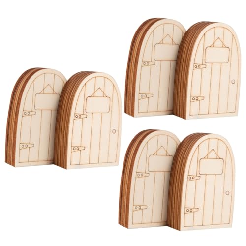 Toyvian 3 Sätze Hölzerne Elfentür Ornamente Feendekor Feentür Kleine Tür Gartenschmuck Mini Tür Heimdekor Miniatur Dekoration Dekoratives Modell Bambus Khaki 20 Stück * 3 Toyvian 3 Sätze Hölzerne Elfentür Ornamente Feendekor Feentür Kleine Tür Gartenschmuck Mini Tür Heimdekor Miniatur Dekoration Dekoratives Modell Bambus Khaki 20 Stück * 3 von Toyvian