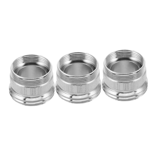 Toyvian 3 Sätze Messing Wasserhahn Adapter Teilig Schnellkupplung für Gartenschlauch Auslaufsicher mit Präzisionsdichtung Einfache DIY Installation Kompatibel mit Außengewinde für von Toyvian