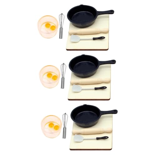 Toyvian 3 Sätze Miniatur Küchenzubehör Set Teilig Für Puppenhaus Realistische Kochutensilien Für Miniaturküche DIY Zubehör Für Puppenhaus Dekoration 7 Stücke * 3 Toyvian 3 Sätze Miniatur Küchenzubehör Set Teilig Für Puppenhaus Realistische Kochutensilien Für Miniaturküche DIY Zubehör Für Puppenhaus Dekoration 7 Stücke * 3 von Toyvian
