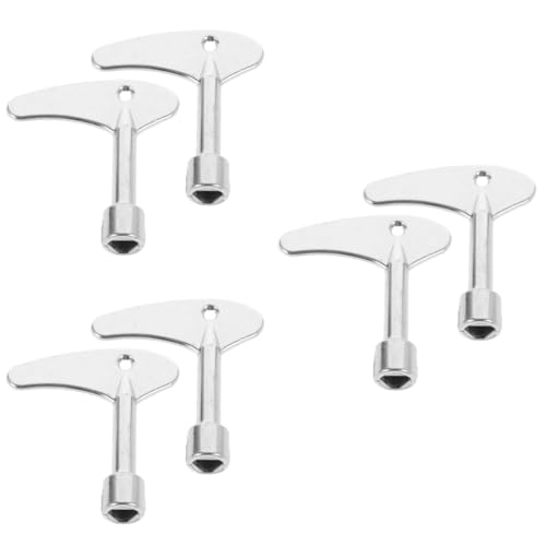 Toyvian 3 Sätze Schlüssel Für Elektrische Schränke Multifunktionsschlüssel Für Wasserzähler Heizkörper Und Gasanschlüsse Handlich Und Leicht Für Zuhause 2 Stück * 3 Toyvian 3 Sätze Schlüssel Für Elektrische Schränke Multifunktionsschlüssel Für Wasserzähler Heizkörper Und Gasanschlüsse Handlich Und Leicht Für Zuhause 2 Stück * 3 von Toyvian