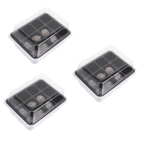 Toyvian 3 Sätze Setzkasten Set Tablett Anzucht Starter Gewächshaus Innen Drainage Töpfe Mini Behälter Großes Garten Anzuchtset Startpflanzen Dünger Erdblock Weißer 12 Stück * 3 Toyvian 3 Sätze Setzkasten Set Tablett Anzucht Starter Gewächshaus Innen Drainage Töpfe Mini Behälter Großes Garten Anzuchtset Startpflanzen Dünger Erdblock Weißer 12 Stück * 3 von Toyvian