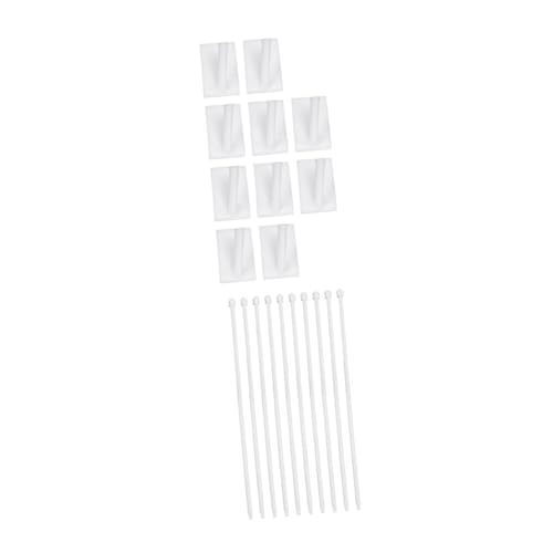 Toyvian 3 Sätze Teiliges Auto Fenster Fahnenmast Halterungen Tragbare Weiße Flaggenstangen Für Und Motorräder Für Feiertage Und Dekoration 15 Stücke * 3 von Toyvian
