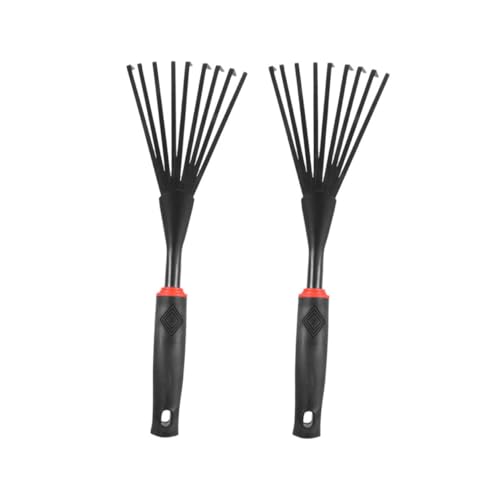 Toyvian 3 Sätze Teiliges Handrechen Ergonomischer Gartenrechen Strapazierfähigem Material Für Gartenarbeit Für Gartenpflege 2 Stück * 3 von Toyvian