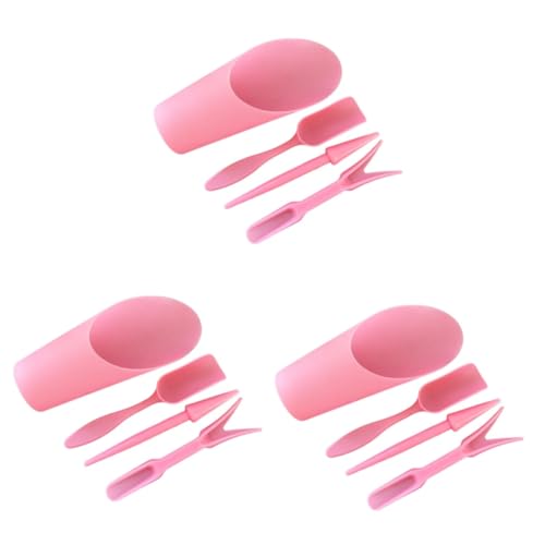 Toyvian 3 Sätze Teiliges Set für Umpflanzen Ergonomische Schaufeln Material für Gartenliebhaber und Pflanzprojekte von Toyvian