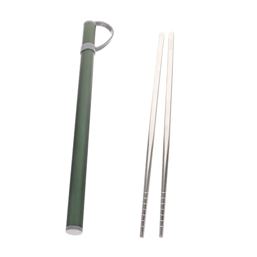 Toyvian 3 Sets Reiseutensilien Stäbchen Reisebesteck Mehrwegbesteck Faltbar Tragbar Outdoor Camping Besteck Mittagessen Edelstahl Essstäbchen Wanderbesteck Kunststoff Toyvian 3 Sets Reiseutensilien Stäbchen Reisebesteck Mehrwegbesteck Faltbar Tragbar Outdoor Camping Besteck Mittagessen Edelstahl Essstäbchen Wanderbesteck Kunststoff von Toyvian