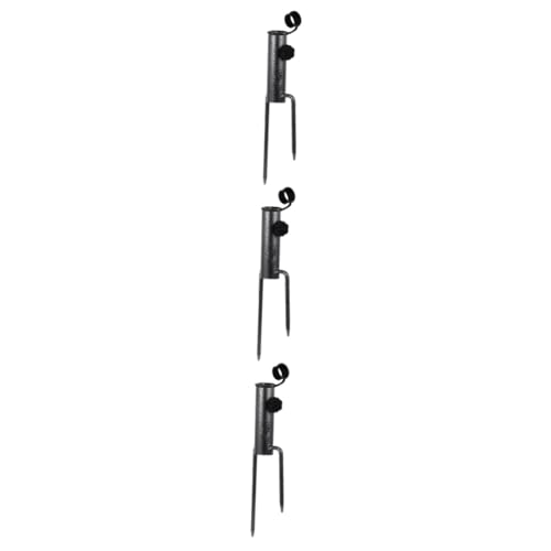 Toyvian 3 Stck. Schirmhalter Bodenanker mit Integriertem Design für Sonnenschirme Einfach zu Transportieren und für Gras für Garten und Balkon Toyvian 3 Stck. Schirmhalter Bodenanker mit Integriertem Design für Sonnenschirme Einfach zu Transportieren und für Gras für Garten und Balkon von Toyvian
