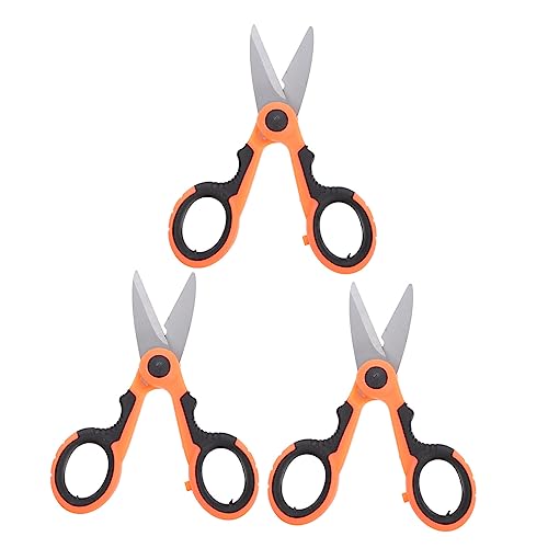 Toyvian 3 Stück Fischschere werkzeug Multitool zum Angeln Angelzange Angelausrüstung Abs Orange Toyvian 3 Stück Fischschere werkzeug Multitool zum Angeln Angelzange Angelausrüstung Abs Orange von Toyvian