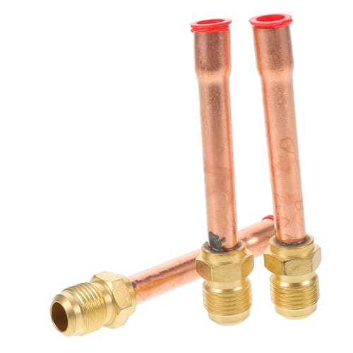 Toyvian 3 Stück Hochdruck Ventiladapter für Klimaanlagen Gewindeflansch Anschlussstück mit Rückflussverhinderer Kompatibel mit Verschiedenen Klimaanlagen Langlebig und Vielseitig von Toyvian