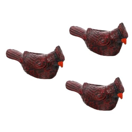 Toyvian 3 Stück Outdoor Schlüsselversteck Form Eines Täuschend Echten Wasserdichter Schlüsselhalter für Garten Versteck für Haustürschlüssel Dekoratives Accessoire Langlebigem Harz von Toyvian