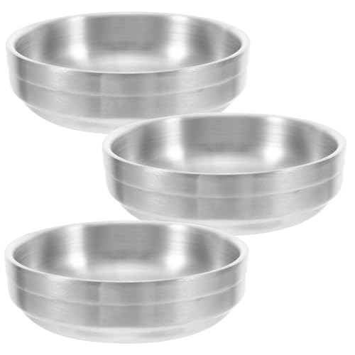 Toyvian 3 Stück Runde Dipschalen für Sojasauce Gewürze und Vorspeisen Stilvolles Koreanisches Geschirr mit Modernem Design Toyvian 3 Stück Runde Dipschalen für Sojasauce Gewürze und Vorspeisen Stilvolles Koreanisches Geschirr mit Modernem Design von Toyvian