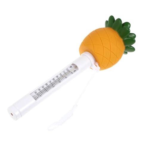 Toyvian 3 Stück Schwimmendes Poolthermometer Ananasform Cartoon Design für Präzise Wassertemperaturmessung und Aquarien für Pooldekoration Toyvian 3 Stück Schwimmendes Poolthermometer Ananasform Cartoon Design für Präzise Wassertemperaturmessung und Aquarien für Pooldekoration von Toyvian