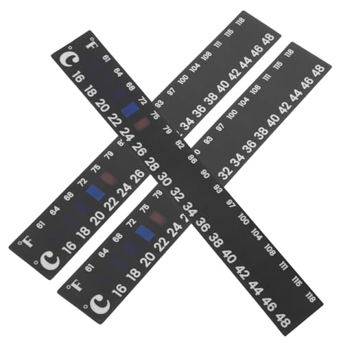 Toyvian 3 Stück Selbstklebende Fermentation Thermometer Aufkleber Temperaturmessung Einfache Anwendung für Gärung in Glasbehältern Intuitive Anzeige Vielseitig Einsetzbar Toyvian 3 Stück Selbstklebende Fermentation Thermometer Aufkleber Temperaturmessung Einfache Anwendung für Gärung in Glasbehältern Intuitive Anzeige Vielseitig Einsetzbar von Toyvian