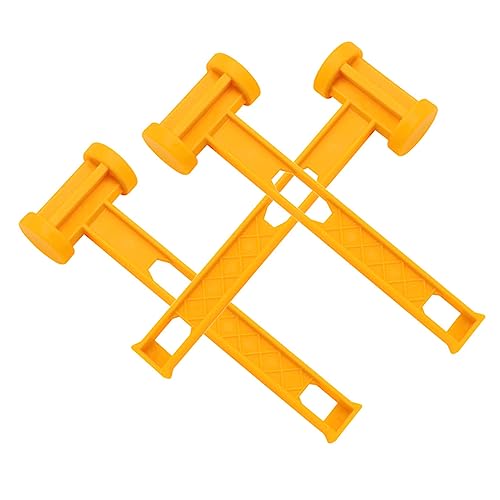Toyvian 3 Stück Teiliges Camping Hammer Leichter Multifunktionaler Kunststoffhammer mit Rutschfestem Griff Zelthering Hammer für Outdoor Zeltbefestigung Strapazierfähig und Tragbar für von Toyvian