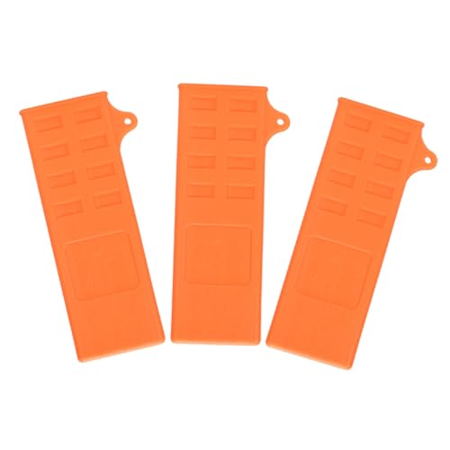 Toyvian 3 Stück Teiliges Cutter Schutzset Kunststoffschalen für Haushalt Camping Outdoor Robustes Cover für Chopper Messer Sichere Aufbewahrung Praktische Cutterhüllen von Toyvian