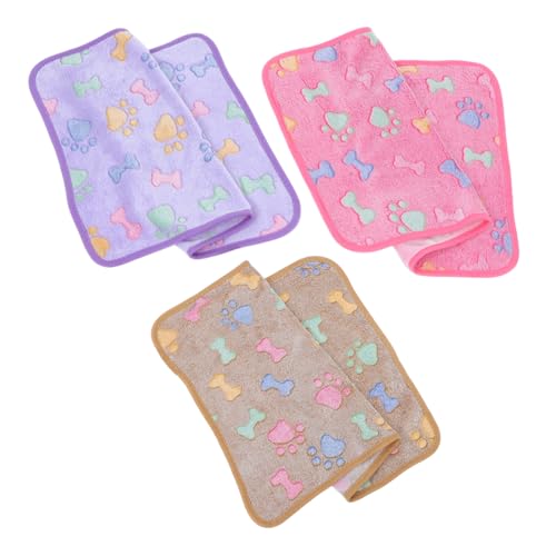 Toyvian 3 Stück Teiliges Flauschiges Hundedecken Waschbare Weiche Fleece Pet Decken für Welpen und Katzen Warmes Multifunktions Zubehör für Haustierbetten Auto und Sofa Braun Toyvian 3 Stück Teiliges Flauschiges Hundedecken Waschbare Weiche Fleece Pet Decken für Welpen und Katzen Warmes Multifunktions Zubehör für Haustierbetten Auto und Sofa Braun von Toyvian