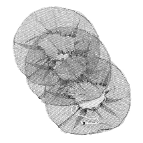 Toyvian 3 Stück Teiliges Lüfter-schutznetz aus Dickem Mesh Elastische Waschbare Lüfterabdeckung Kindersicherer Finger-schutz Staub Haustierhaarschützendes Netz Schwarz von Toyvian