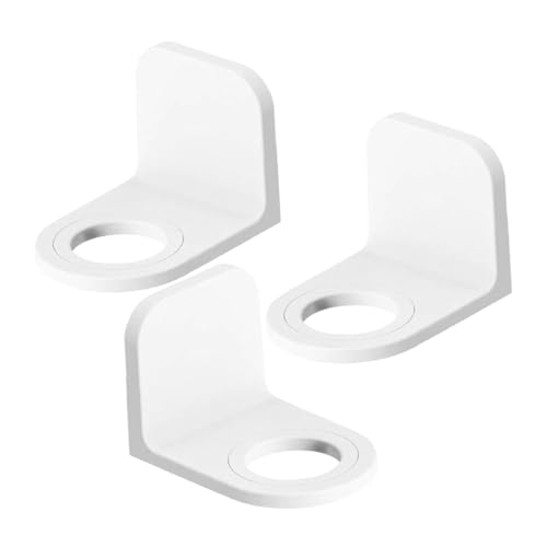 Toyvian 3 Stück Teiliges Wandhalterung ohne Bohren Selbstklebender Seifenspender und Shampoo Halter für Küche und Bad Rutschfester Duschflaschenhalter Vielseitiger Flaschenhalter für von Toyvian