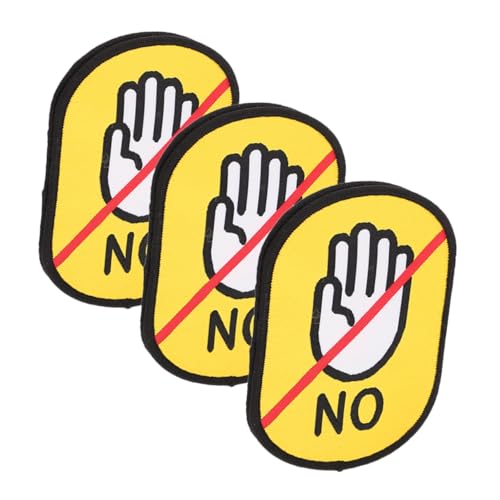 Toyvian 3 Stück Teiliges Warnschild für Hundeleinen Selbstklebende Patch Aufkleber Nicht Berühren Wasserfest Wiederverwendbar Klare Social Warnung für Sichere Haustieridentifikation Toyvian 3 Stück Teiliges Warnschild für Hundeleinen Selbstklebende Patch Aufkleber Nicht Berühren Wasserfest Wiederverwendbar Klare Social Warnung für Sichere Haustieridentifikation von Toyvian
