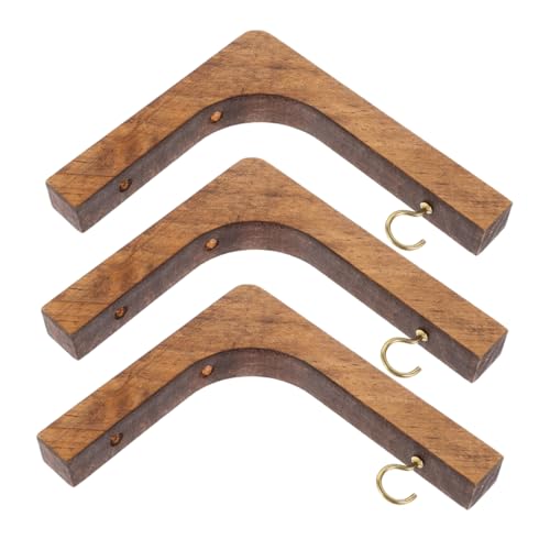 Toyvian 3 Stück Wandhaken für Pflanzen Stilvolle Holzaufhängung für und Außendekoration Geeignet für Blumentöpfe Laternen und Toyvian 3 Stück Wandhaken für Pflanzen Stilvolle Holzaufhängung für und Außendekoration Geeignet für Blumentöpfe Laternen und von Toyvian
