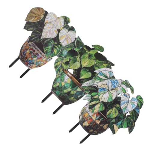 Toyvian 3 Stück Wasserdichte PVC Pflanzenmarkierer für Blumen und Bonsai Töpfe Einfache Installation und Dekoration für Ihren Garten Toyvian 3 Stück Wasserdichte PVC Pflanzenmarkierer für Blumen und Bonsai Töpfe Einfache Installation und Dekoration für Ihren Garten von Toyvian