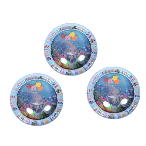 Toyvian 3 Stücke Teiliges Kühlspielmatten Haustiere Runde Sensorische Wassermatte mit Meeresleben-Motiv rutschfest Leicht zu Reinigen und Tragbar für Katzen und Kleine Tiere Toyvian 3 Stücke Teiliges Kühlspielmatten Haustiere Runde Sensorische Wassermatte mit Meeresleben-Motiv rutschfest Leicht zu Reinigen und Tragbar für Katzen und Kleine Tiere von Toyvian