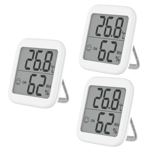 Toyvian 3 Teiliges Elektronisches Temperatur Und Feuchtigkeitsmessgerät Innenthermometer Hygrometer Außen Mini Hänge Digital Küchengeräte Raumzubehör Feuchtigkeitsmonitor Weiß Toyvian 3 Teiliges Elektronisches Temperatur Und Feuchtigkeitsmessgerät Innenthermometer Hygrometer Außen Mini Hänge Digital Küchengeräte Raumzubehör Feuchtigkeitsmonitor Weiß von Toyvian