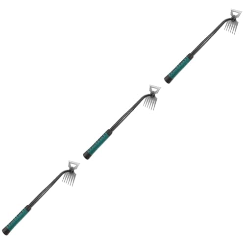 Toyvian 3 Teiliges Unkrauthacken Unkrautwerkzeug Zum Ziehen Von Gartenarbeiten Unkrautgabel Garten Grabwerkzeuge Handpflanzwerkzeug Entferner Rodungswerkzeug Unkrautstecher von Toyvian